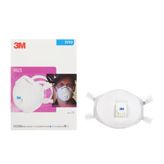 3M™ Welding Smoke Mask, FFP2, with valve, 9925