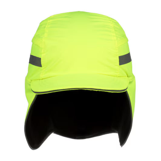 3M™ First Base™ 3 Impact Cap 2021209, Winter, hi-viz, yellow, short brim, 55 mm, customized