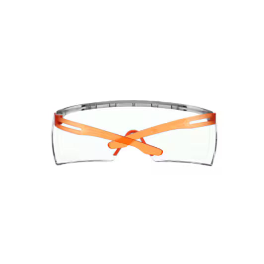 3M™ SecureFit™ 3700 Over-the-Glasses Safety Glasses, Orange Frame, Scotchgard™ Anti-Fog (K&amp;N), Clear Lens, SF3701SGAF-ORG-EU, 20/box