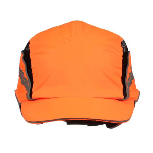 3M™ First Base™ 3 Impact Cap 2021874, Classic, hi-viz, orange, short brim, 55 mm, customized