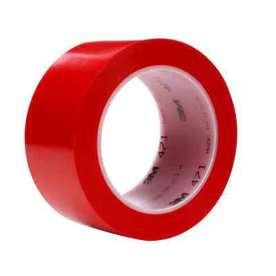 3M™ Vinyl Tape 471, Rood, 50 mm x 33 m, 0.14 mm
