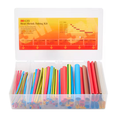 3M™ GTI Warmtekrimpkousbuis Assortmentdoos, 1.6 - 19 mm, 150 mm
