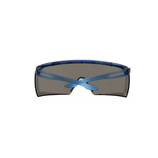 3M™ SecureFit™ 3700 Overzetbril, blauwe veren, Scotchgard™ anticondens (K&N), grijze lens, SF3702SGAF-BLU-EU, 20/doos