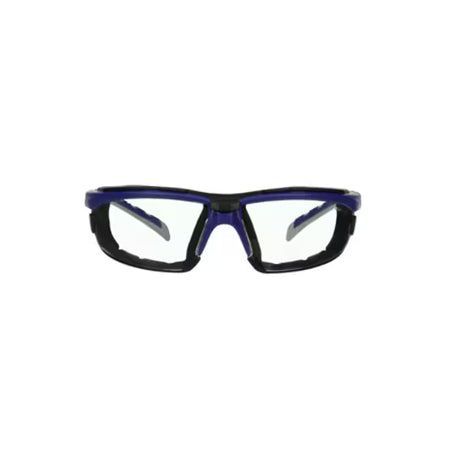 3M™ Solus™ Series 2000, S2001SGAF-BGR-F, gray/blue-green lenses, Scotchgard™ anti-fog coating, clear AC-AK lenses, foam packaging 20/box