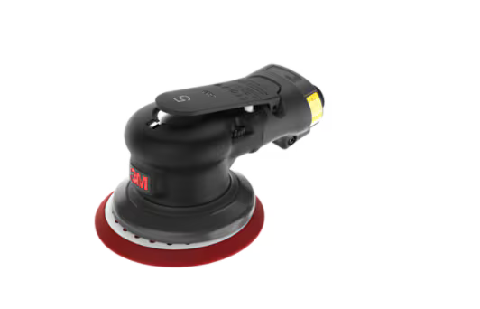 3M™ Pneumatic Random Orbital Sander, 88937, 125 mm, Non-Vacuum, 5 mm Orbit, 1 per case