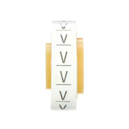 3M™ ScotchCode™ SDR-V Kabelmarkering Navulrollen, Brief "V", 10x Retailverpakking