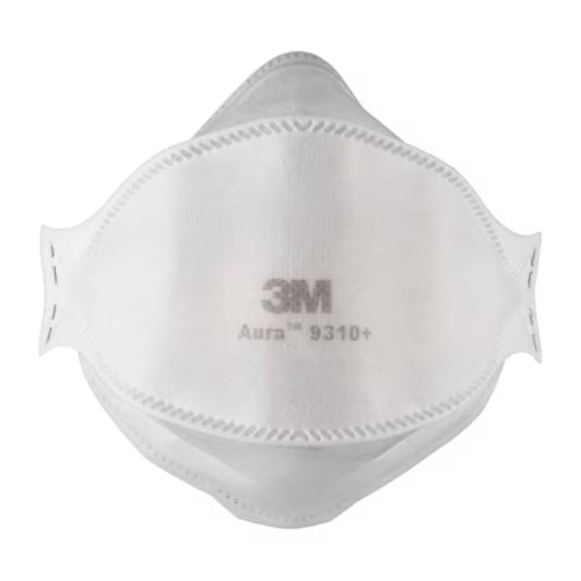 3M™ Aura™ Comfort stofmasker 9310+, FFP1, zonder ventiel, 20/verpakking