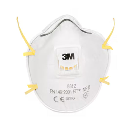 3M™ Fijnstofmasker in cupvorm, met uitademventiel, 10 stuks