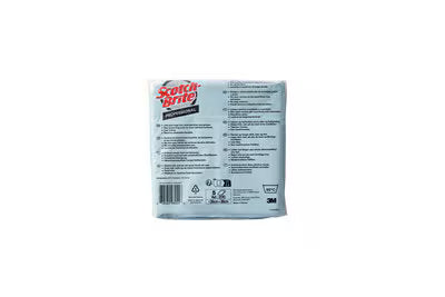 Scotch-Brite™ High Performance Microfiber Cloth 2010, Blue, 360 mm x 360 mm, 5/Pack, 10 Packs/Box