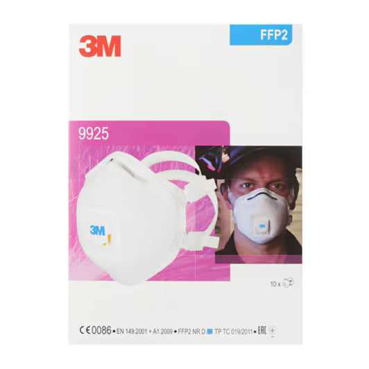 3M™ Welding Smoke Mask, FFP2, with valve, 9925