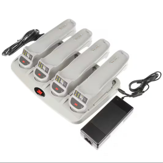3M™ Versaflo™ TR-644E Multi-Charger (4x) with Power Supply