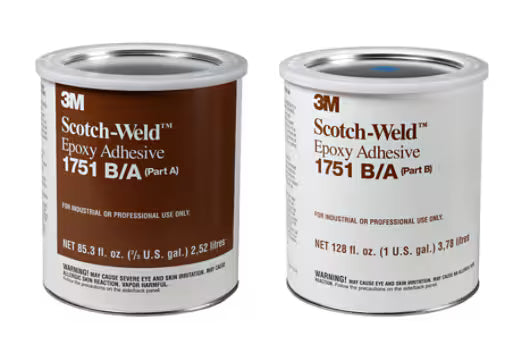3M™ Scotch-Weld™ Epoxylijm 1751, Grijs, 6.3 L, 2 Kits