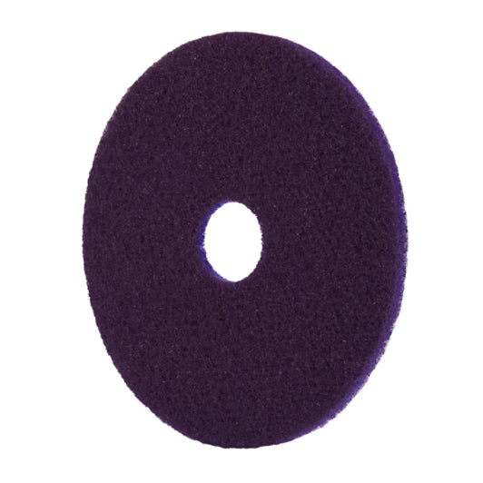Scotch-Brite™ Diamond Floor Pads, Purple, 380 mm, 5/Case