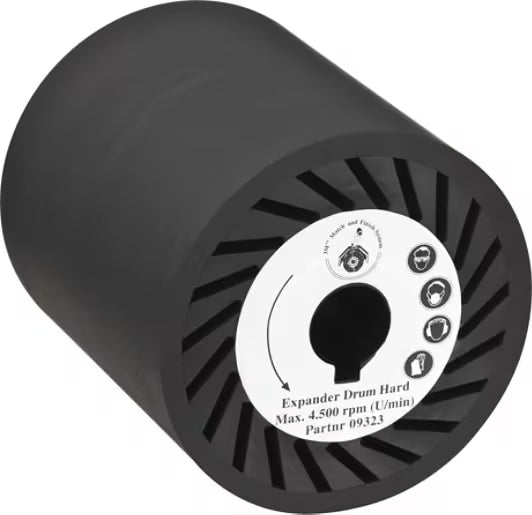 3M™ Match & Finish expander drum, Ø 90 mm x 100 mm x 19 mm, hard