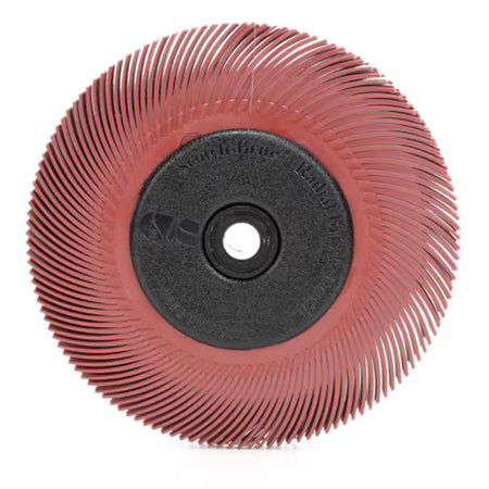 Scotch-Brite™ Radial Bristle Brush BB-ZB with adapter, Type C, 150 mm x 12.7 mm x 25.4 mm, 6µ