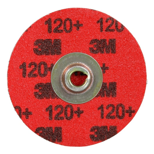 3M™ Roloc™ Duurzame randschijf 767F, 120+ YF-gewicht, TSM, kastanje, 76,2 mm, matrijs RS300VM, 50/doos, 200 st./omdoos