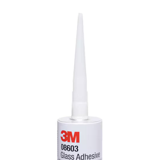 3M™ Urethane Windshield Adhesive, Standard, Black, 310 ml, Cartridge, 08603