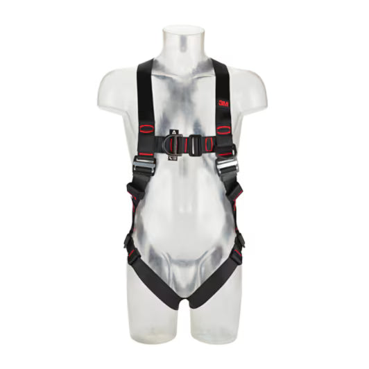 3M™ Protecta® E200 Standard Fall Protection Harness for General Use, Black, Small, 1161609