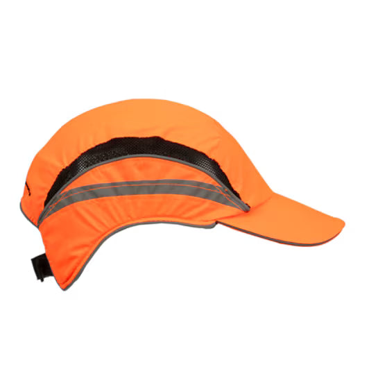 3M™ First Base™ 3 Stootpet 2021875, Classic, hi-viz, oranje, standaardklep, 70 mm, aangepast
