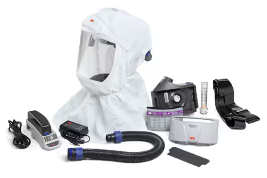 3M™ Versaflo™ Motoraangedreven ademhalingssysteem Easy Clean gebruiksklare kit, TR-300E+ ECK