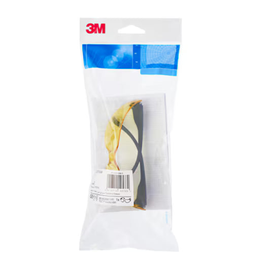 3M™ 2720 Veiligheidsbril, condenswerend/krasbestendig, polycarbonaat, gele lens, 2722