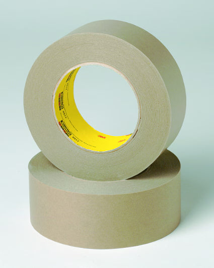 3M™ Flatback afplaktape 2517, Medium Bruin, 24 mm x 55 m, 0.16 mm, Bulk