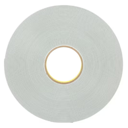 3M™ Double-Sided Foam Tape 9536, White, 19 mm x 66 m, 0.4 mm