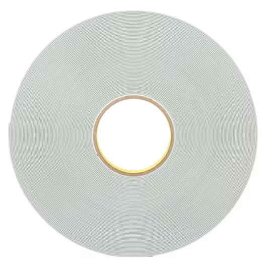 3M™ Double-Sided Foam Tape 9536, White, 19 mm x 66 m, 0.4 mm