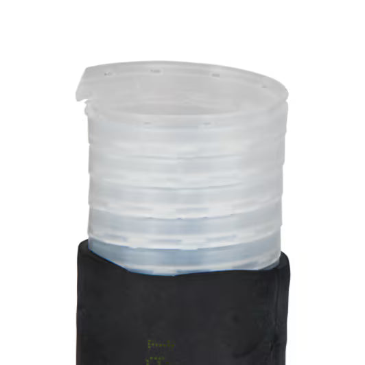 3M™ EC-1 Cold Shrink End Cap, EPDM, Black, Cable OD 11.6 - 20.9 mm