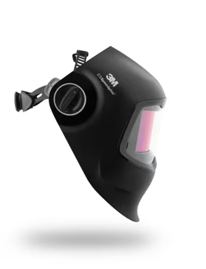 3M™ Speedglas™ Lashelm G5-02 met gebogen lasfilter, hoofdband, reinigingsdoek en tas, 621120