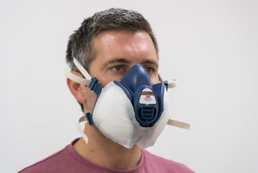 3M™ Paint Mist Protection for Reusable Mask, for 3M™ Maintenance-Free Reusable Half Face Mask 4000+ Series, 400+