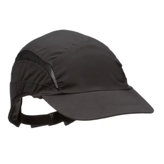 3M™ First Base™ 3 Bump Cap 2030608, Classic, black, standard valve, 70 mm
