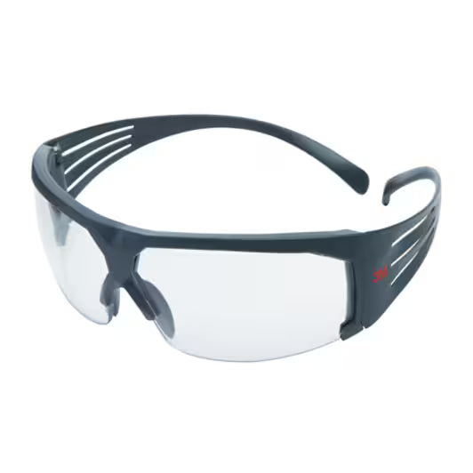 3M™ SecureFit™ 600 Veiligheidsbril, grijs montuur, Rugged Anti-Scratch (K), heldere lens, SF601RAS-EU, 20/doos
