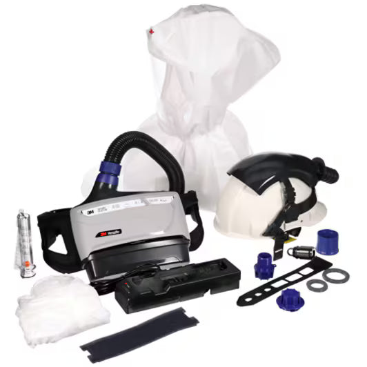 3M™ Versaflo™ Industrial Helmet with Hood and Motorized Breathing System, TR-600-IHK