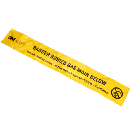 3M™ EMS-waarschuwingstape (Electronic Marking System) 7905-XT, geel, 152 mm, gas, 152 m, 1 doos/verpakking
