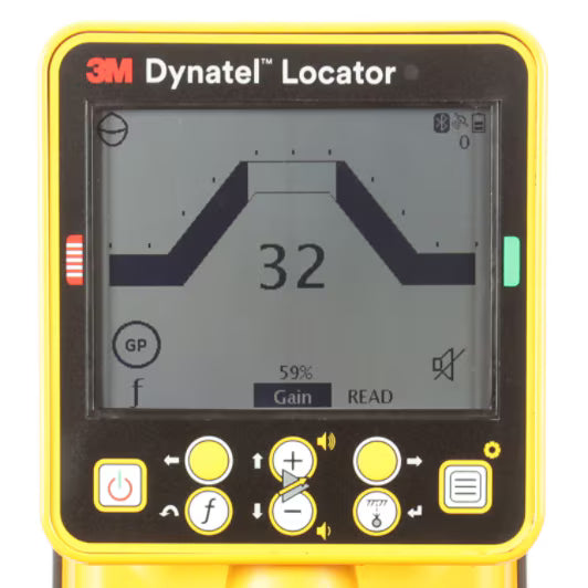 3M™ Dynatel™ Locator 7573XE EMS/ID/C12, markering/pad/kabel/leiding/storing, 3"-koppeling, 12 W, 1/doos