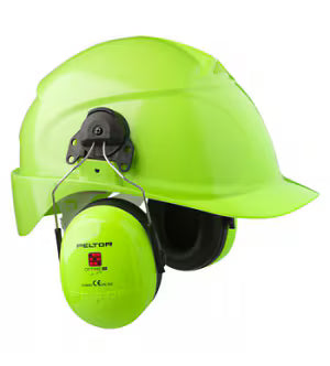 3M™ PELTOR™ Optime™ III Hearing Protectors, Hi-Viz, Helmet Mount, H540P3E-475-GB
