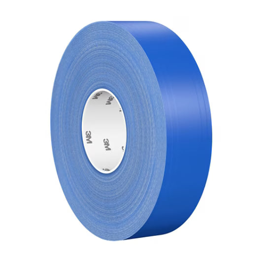3M™ Durable Floor Marking Tape 971, Blue, 50.8 mm x 33 m, 0.43 mm, Individually Wrapped, Convenient Packaging