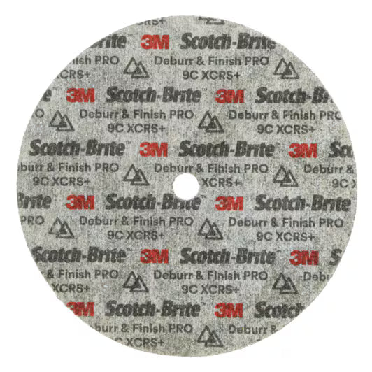 Scotch-Brite™ Deburr and Finish PRO unitized wiel DP-UW, 152.4 mm x 3.175 mm x 25.4 mm, 9C XCRS+