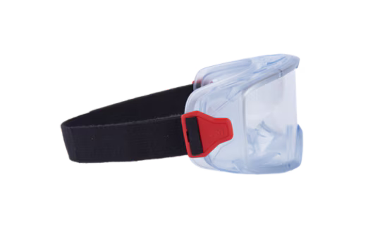 3M™ GoggleGear™ Wide-Vision Goggles 3000 Series, PVC Frame, Clear AF Lens, Fabric Strap, GG3001-AF EU