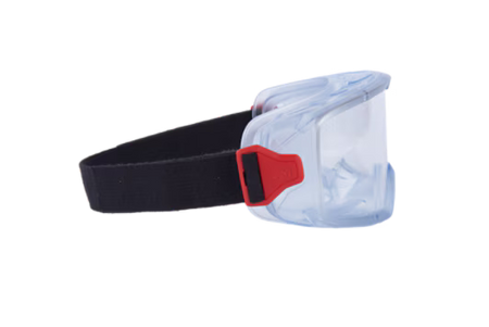 3M™ GoggleGear™ Wide-Vision Goggles 3000 Series, PVC Frame, Clear AF Lens, Fabric Strap, GG3001-AF EU