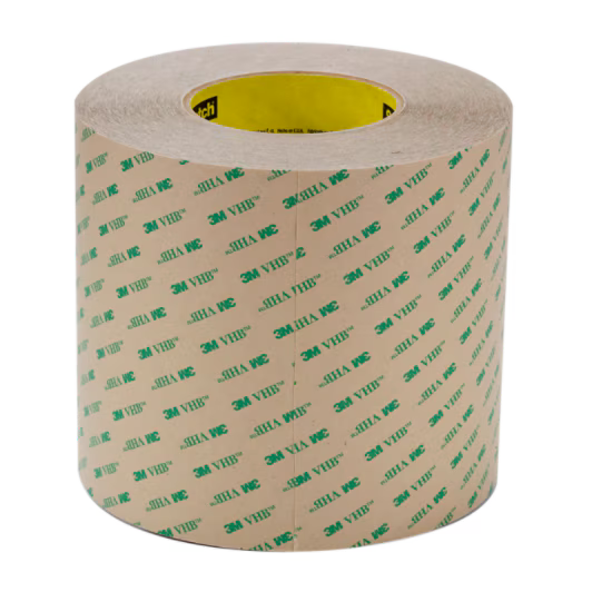 3M™ VHB™ Transfer Tape F9460PC, Transparant, 1220 mm x 55 m, 0.05 mm