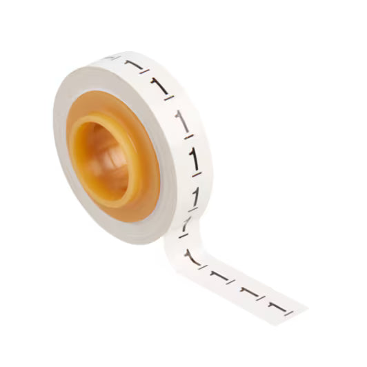 3M™ ScotchCode™ SDR-1 Kabelmarkering Navulrollen, Nummer "1", 10x Retailverpakking