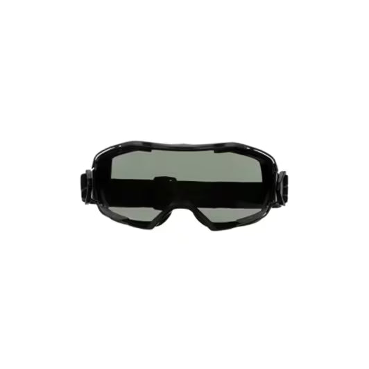 3M™ GoggleGear™ 6000 Ruimzichtbril, zwarte afdichtingsrand, Scotchgard™ condenswerende en krasbestendige coating (K&N), grijze lens, GG6002SGAF-BLK-EU, 10/doos