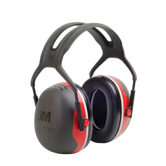 3M™ PELTOR™ Hearing Protectors, Red, Headband, X3A