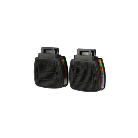 3M™ Secure Click™ gas-, damp- en deeltjesfilter, A1B1E1K1, met dubbele luchtstroom, D8059