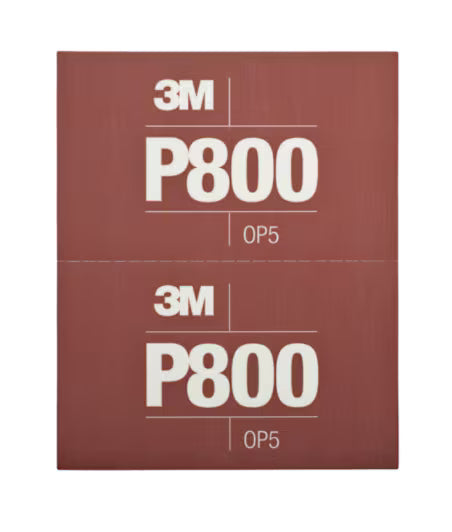 3M™ Flexible Hookit™ Sanding Sheets 270J, 140 mm x 171 mm, P800, 34340
