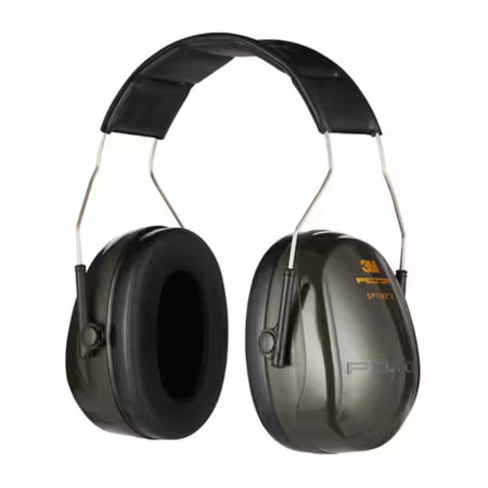 3M™ PELTOR™ Optime™ II Gehoorkap H520A, SNR-waarde 31 dB, groen