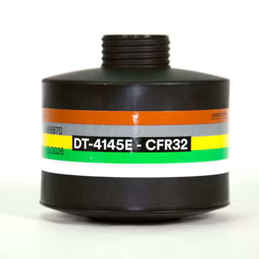 3M™ Gas/damp-patroon en deeltjesfilter met DIN-schroefdraad CFR 32 A2B2E2K2-P3 R D, DT-4145E