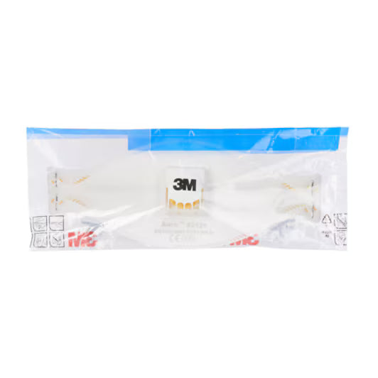 3M™ Aura™ Stofmasker, FFP1, met ventiel, 9312+